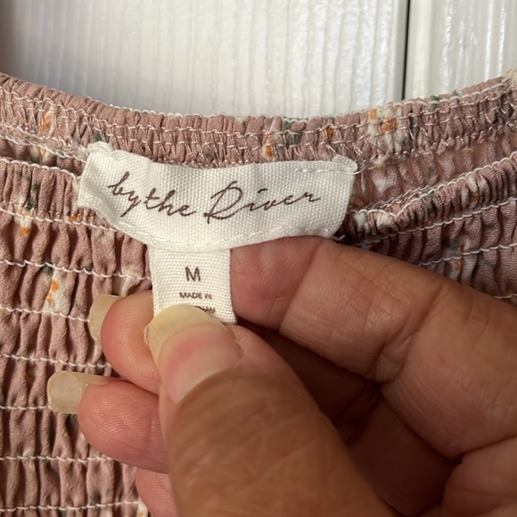 Cute and bump friendly!! pink floral size medium SF - Picture 5 of 7